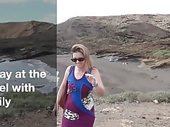 Një ditë në hotel me të vërtetë një amator amvise dhe milf